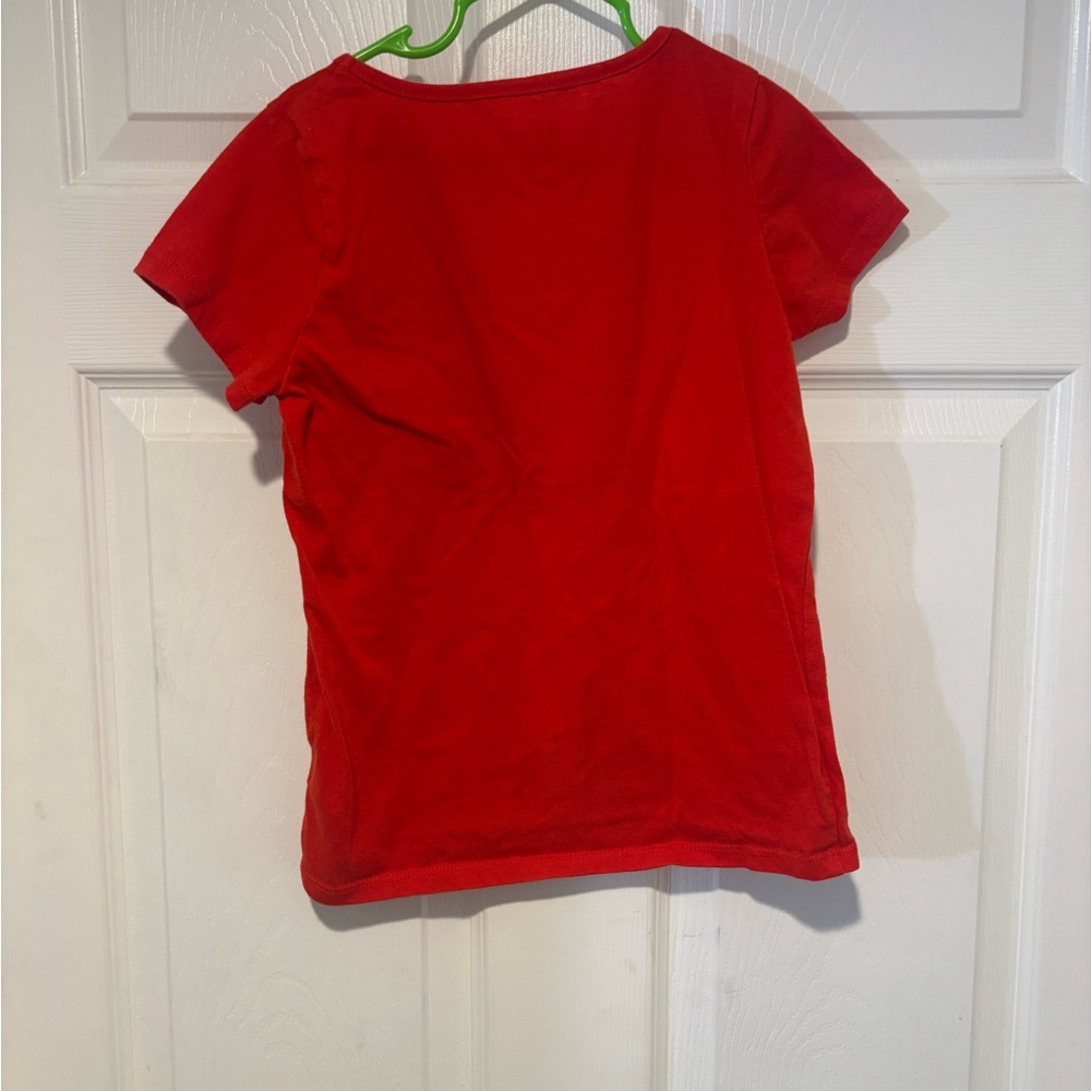DISNEY Red Minnie Mouse Girl’s T-Shirt - Picture 3 of 4